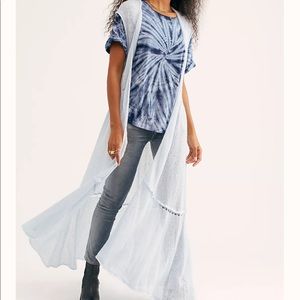 NWOT Free People long Vest
